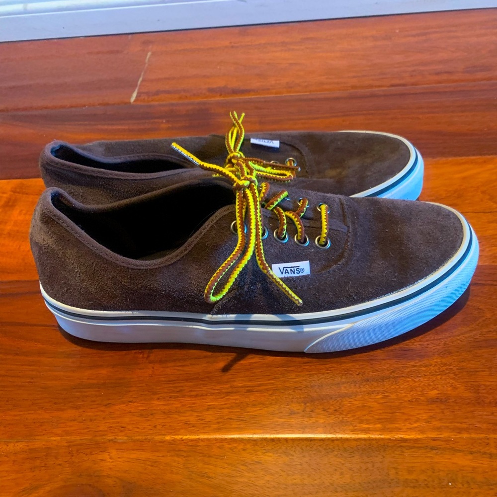 Brown suede Vans